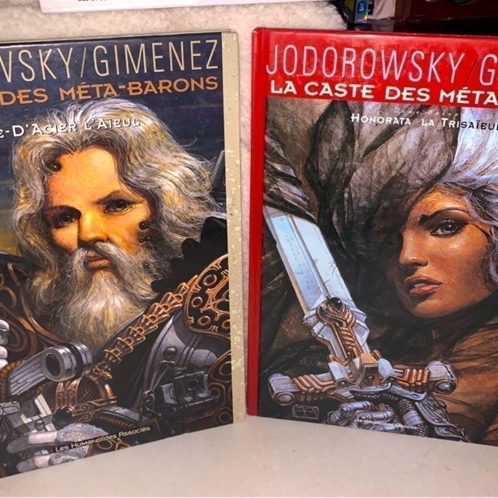 La Caste des Meta-Barons books 2&5 by Jodorowsky/Gimenez French